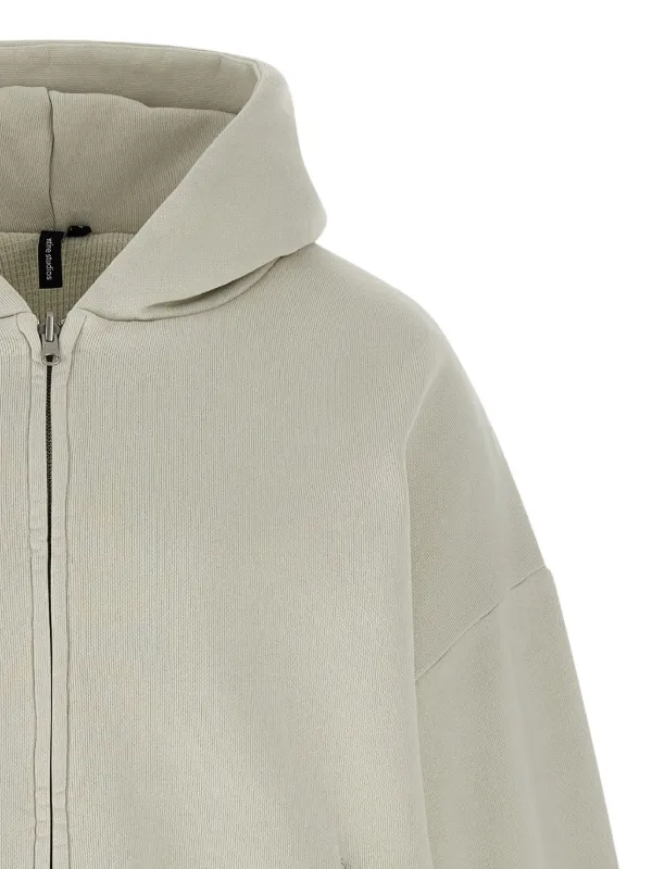 ENTIRE STUDIOS Thermal zip-front Hoodie | Neutrals | FARFETCH GE