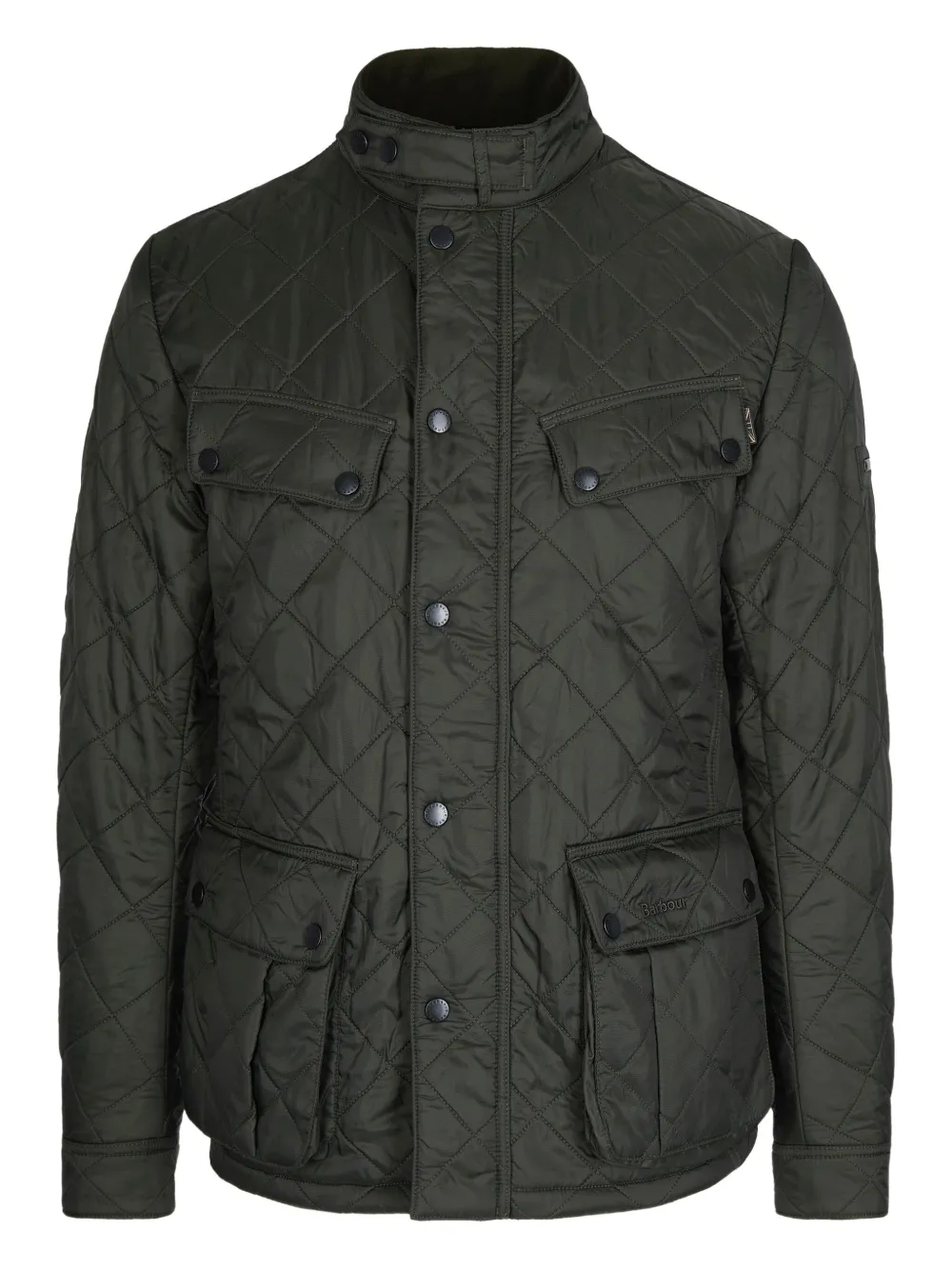 Barbour International quilted jacket | Green | Image 1