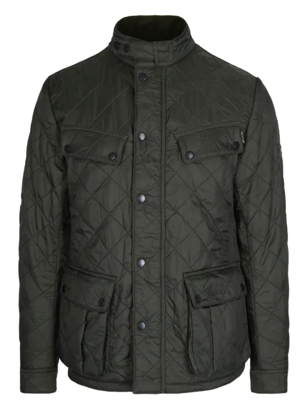 Barbour International Quilted Jacket | Green | FARFETCH IN