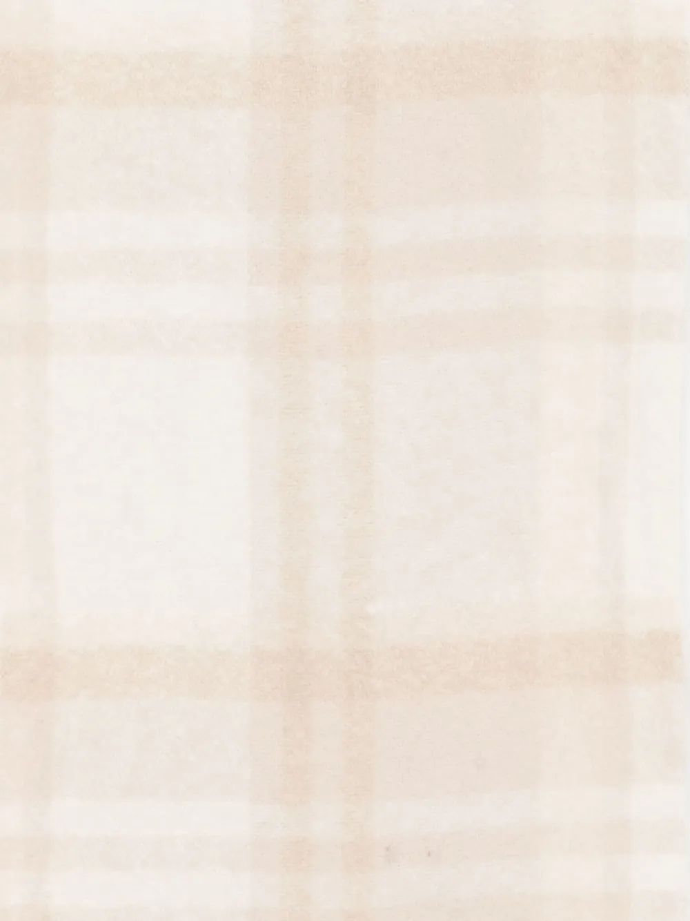 Napapijri Checked Fringed Scarf In Brown