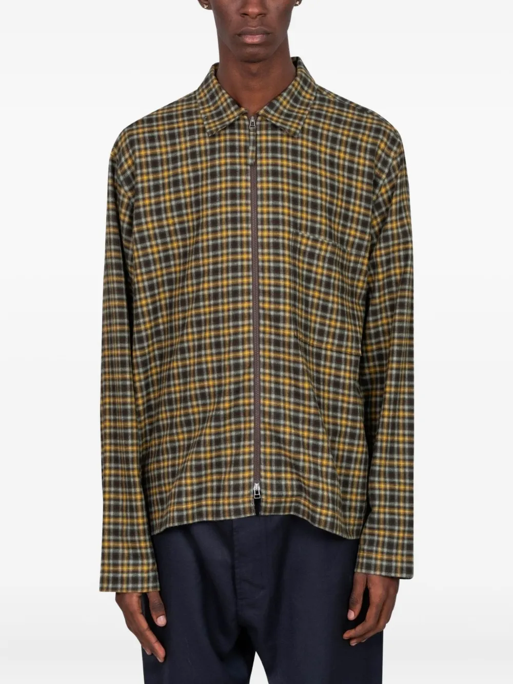 Universal Works checked shirt - Bruin