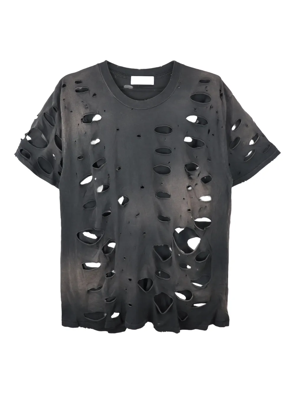 ALEXANDER DIGENOVA Crash cotton T-shirt | Black | Image 1