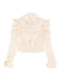 ZIMMERMANN Hypnotic blouse - Neutrals