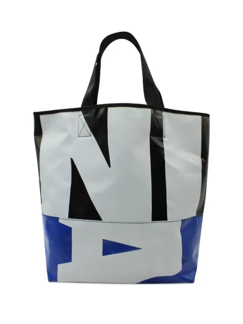 Marni Pre-Owned logo-print tote bag