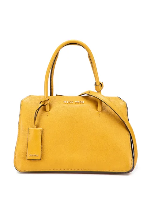 Miu Miu Pre-Owned 2010-2025 Leather satchel