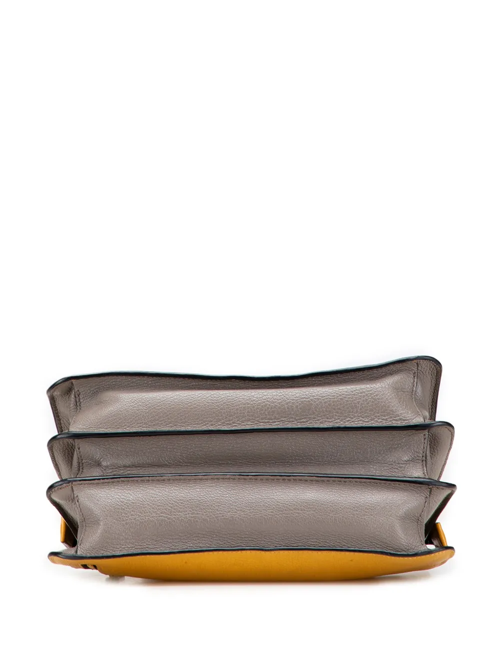 Pre-owned Miu Miu 2010-2025 Leather Satchel In Yellow