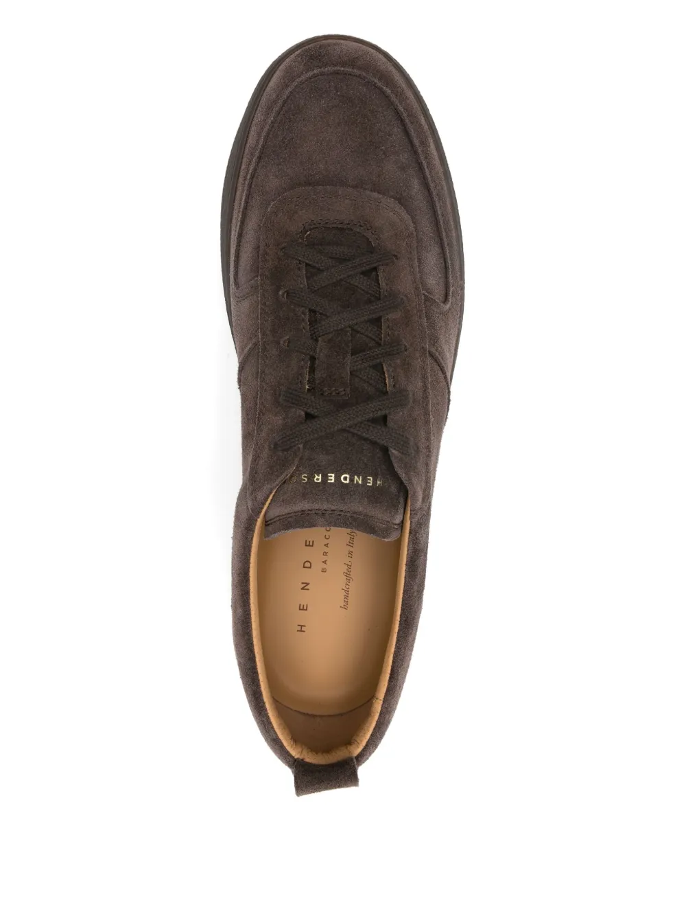 Henderson Baracco Suède sneakers Bruin