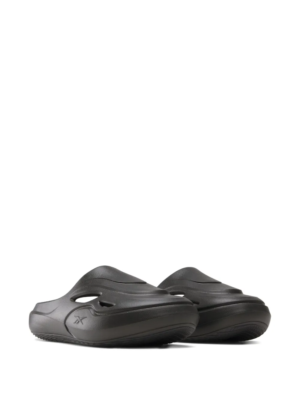 Reebok DMX Recovery "Triple Black" slippers Zwart