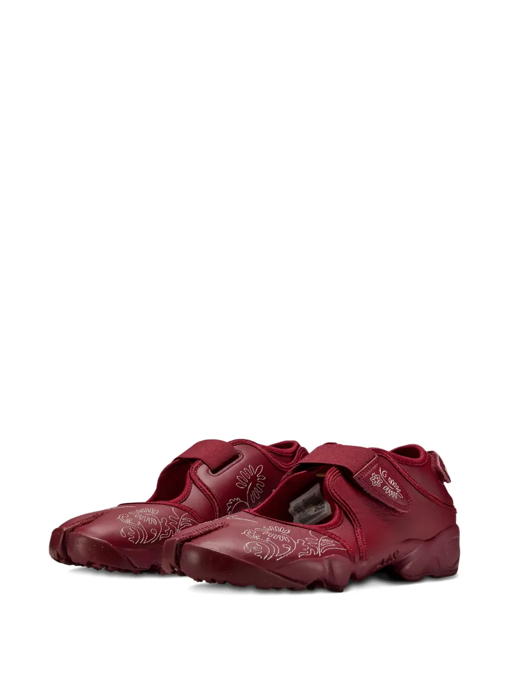Nike Air Rift "botanical Stitch In Red