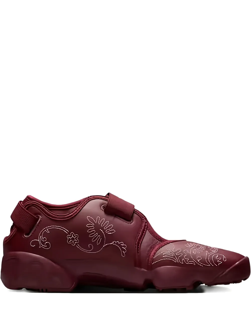 Nike Air Rift "botanical Stitch In Red