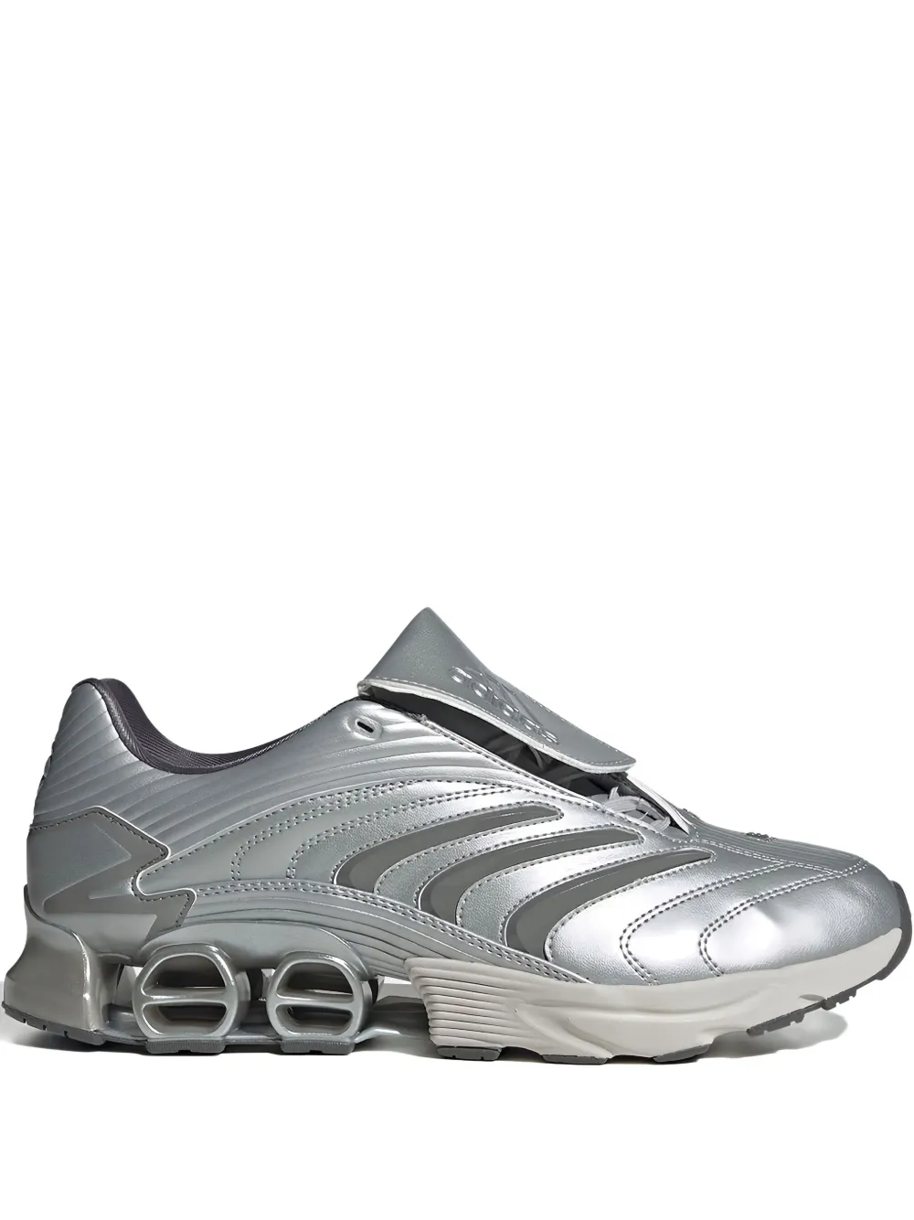 Adidas Originals Predator Megaride "silver Metallic" Sneakers In Gray