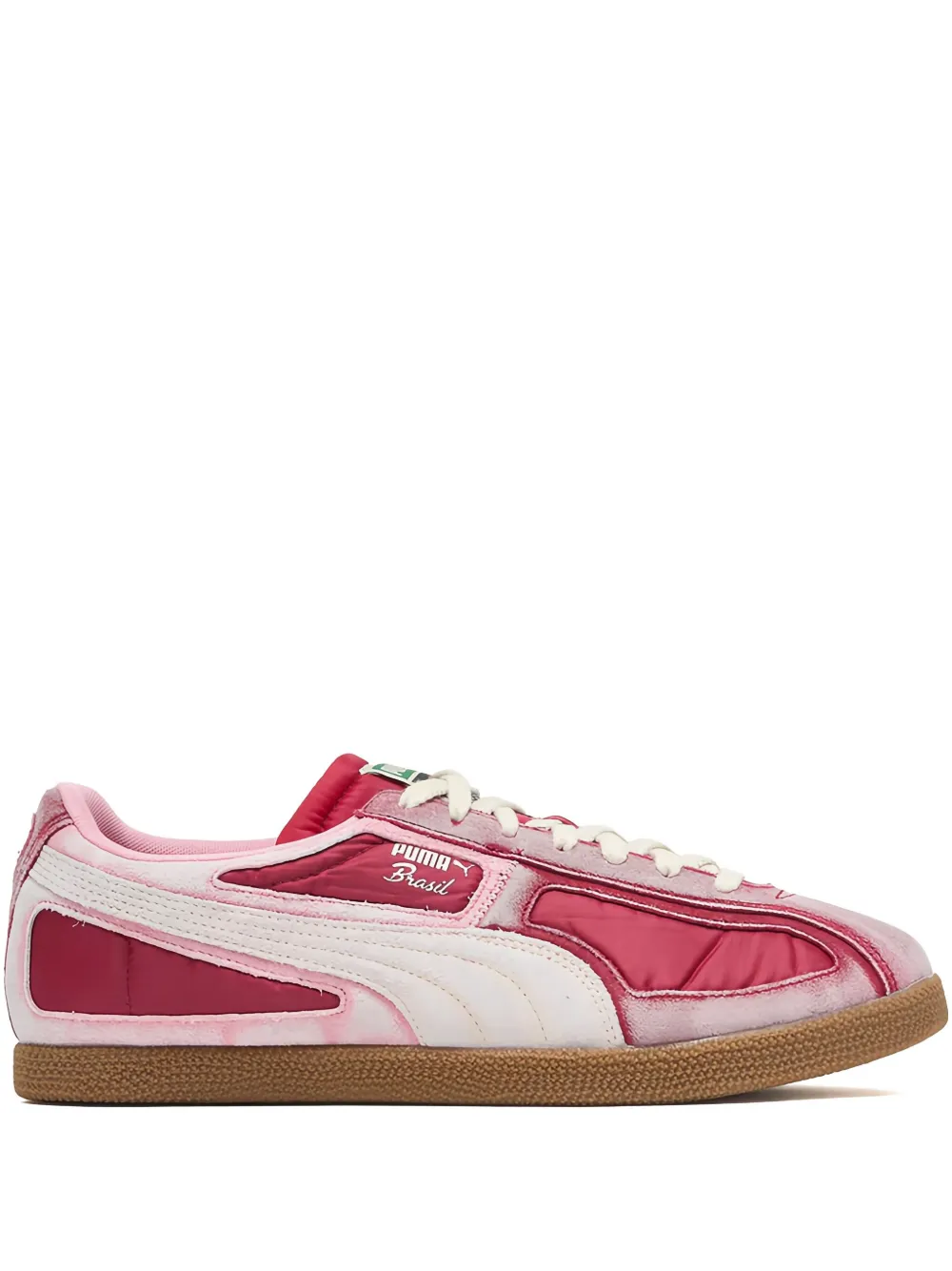 PUMA x KidSuper Brasil Panels "Dark Crimson" sneakers | Pink | Image 1
