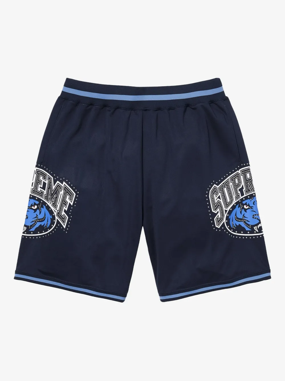 Supreme SS 25 スタッズ ショートパンツ | ブルー | Image 1