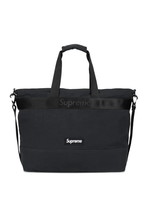 Supreme شنطة عملية ببروش شعار الماركة