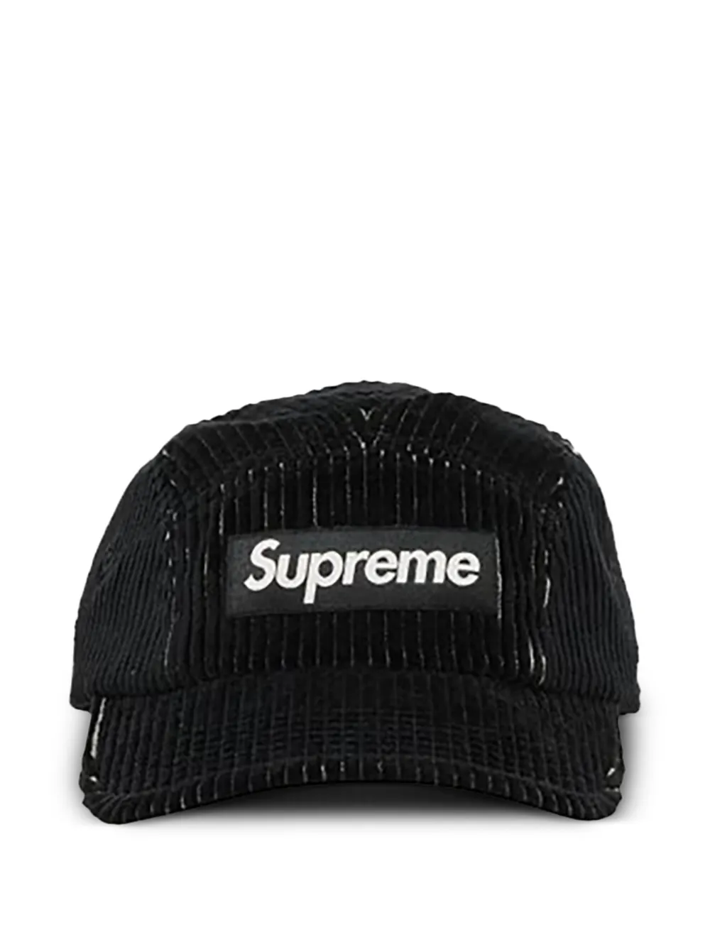 Supreme Camp Corduroy Cap In Black