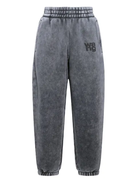 Alexander Wang logo-embroidered track pants