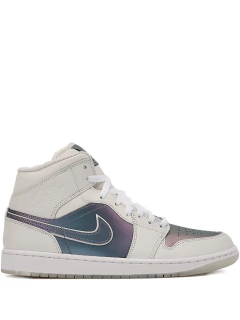 Jordan iridescent mid trainers
