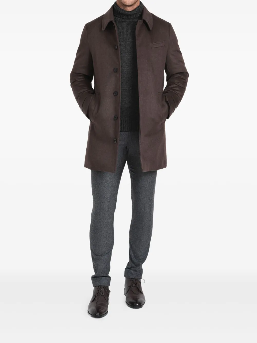 Norwegian Wool Euro cashmere coat | Peacoats | Image 2