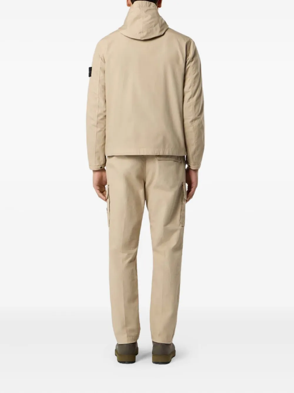 Stone Island Broek met cargo zak Beige