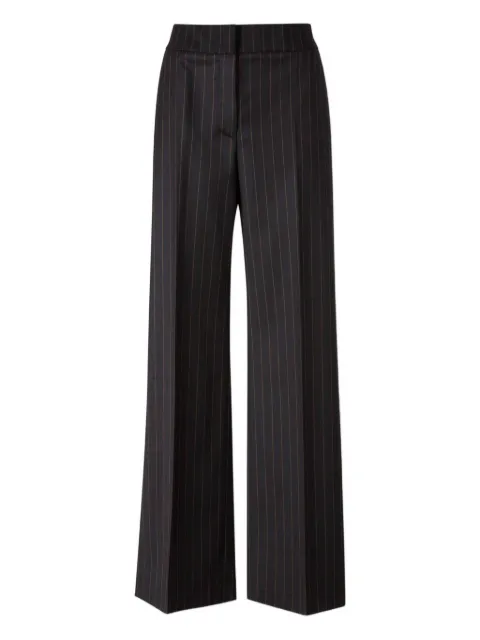 Peserico pinstripe flared trousers