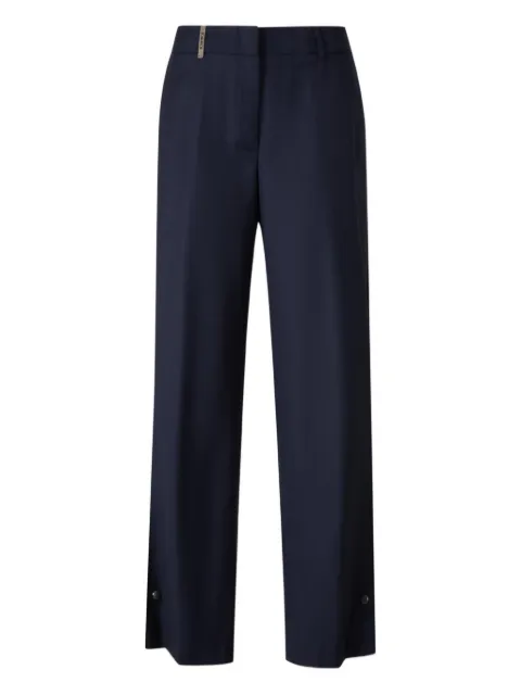 Peserico pantalones anchos con pinzas