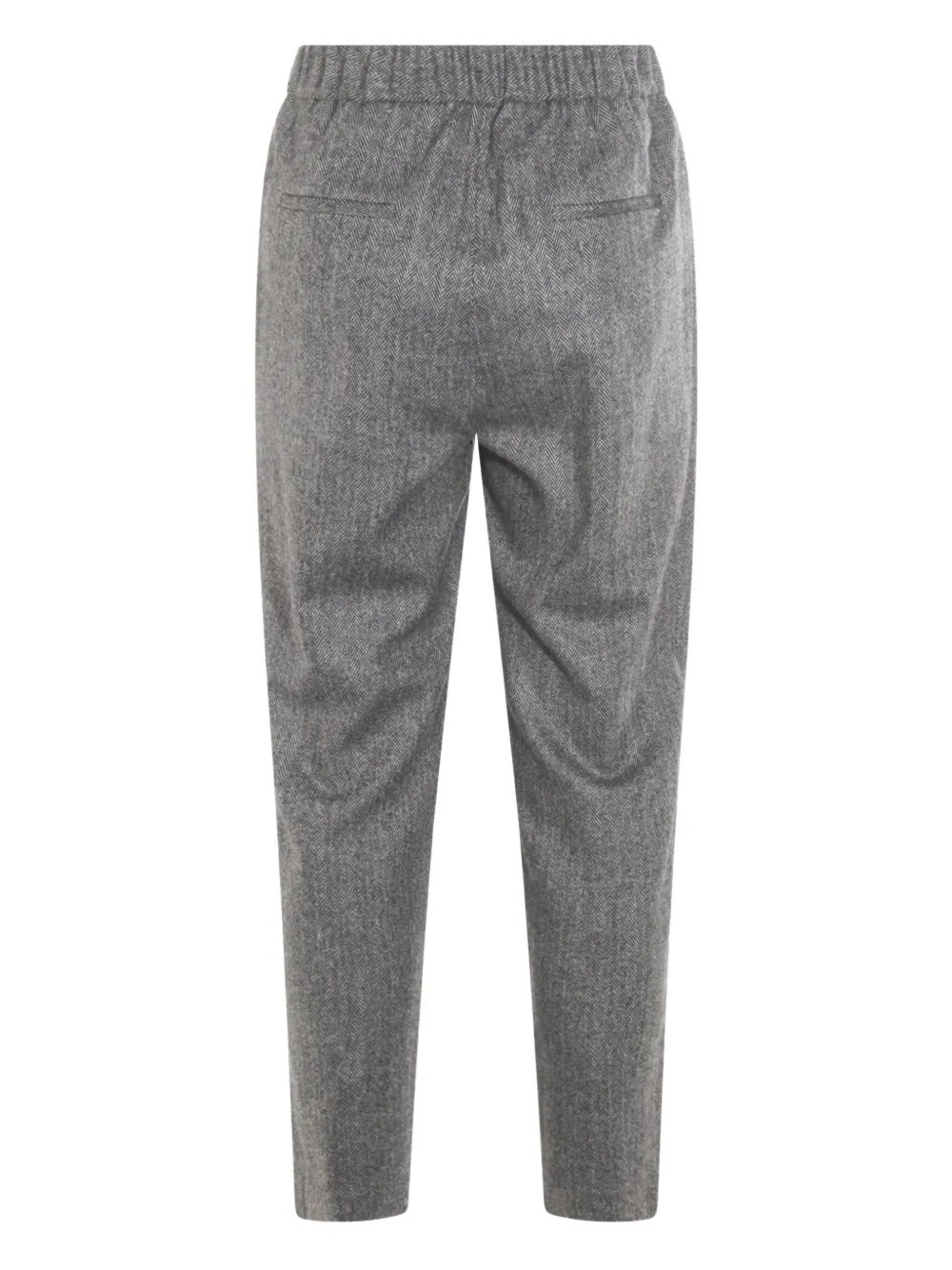 Antonelli herringbone-pattern trousers - Grijs