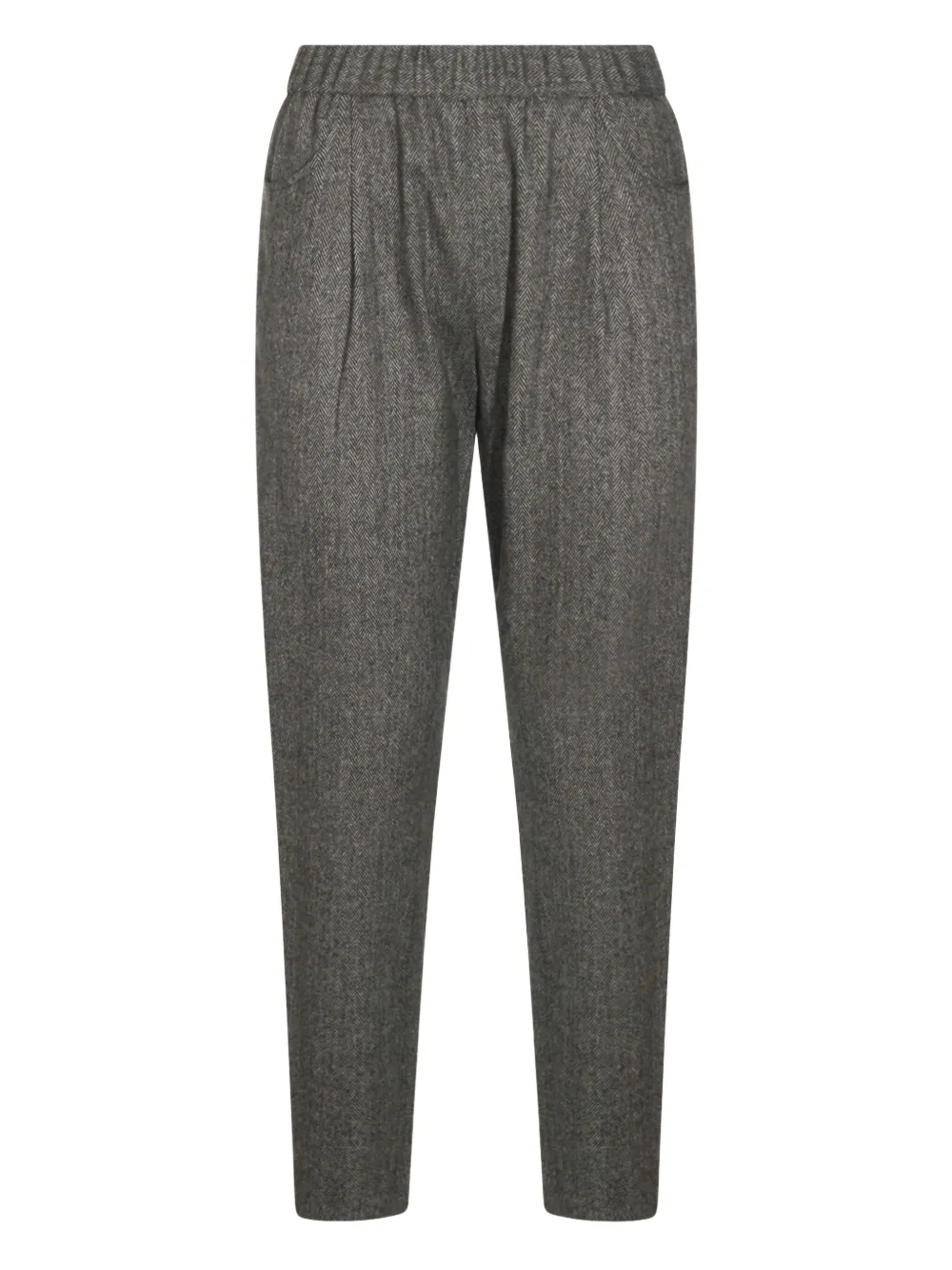 Antonelli herringbone-pattern trousers | Grey | Image 1