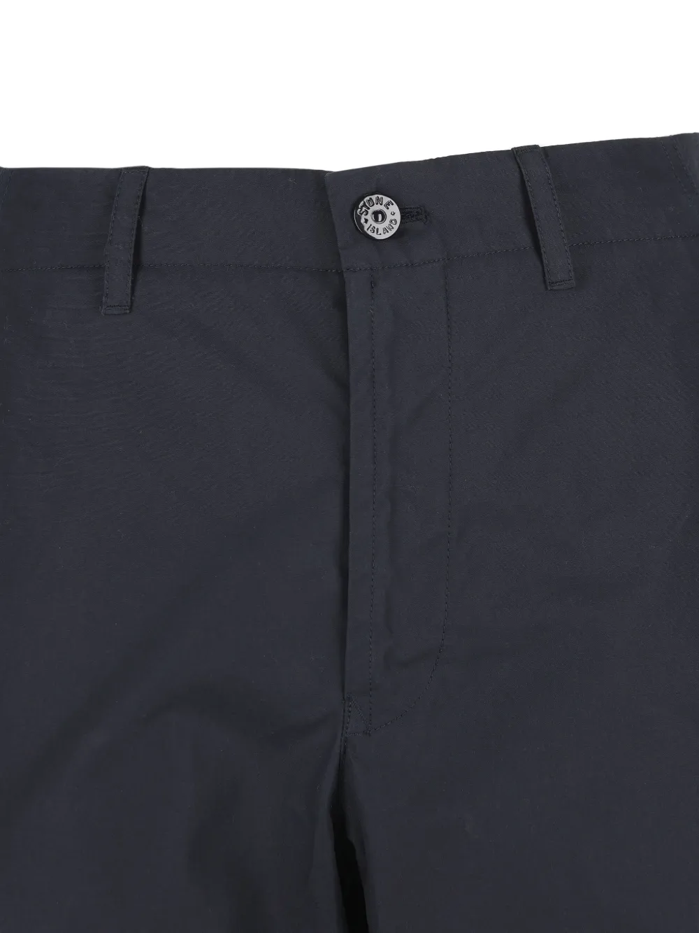 Stone Island Relaxed Fit Trousers Featuring Pockets In Blue