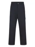 Stone Island patch-pocket cotton trousers - Blue