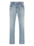 Saint Laurent light-wash denim trousers - Blue