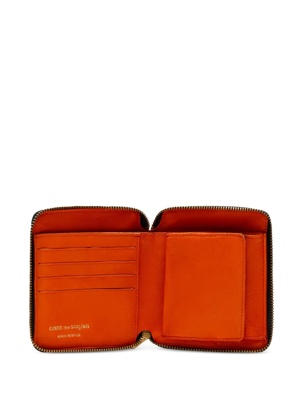 Comme Des Garçons Play zip-up "Orange" wallet | Image 2