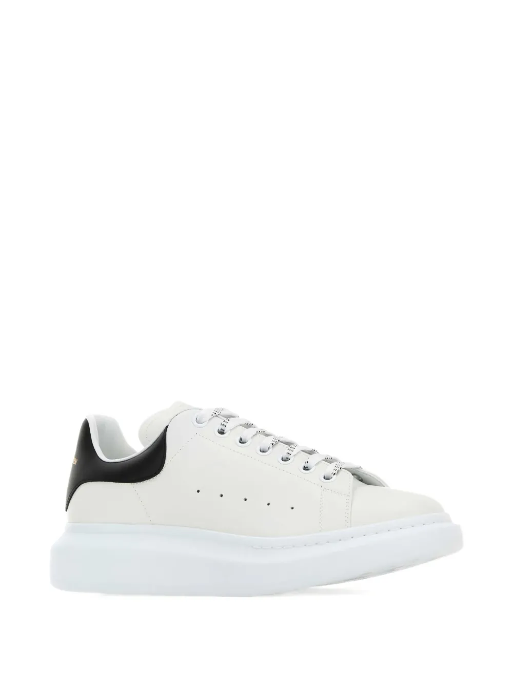 Alexander McQueen Leren sneakers Wit