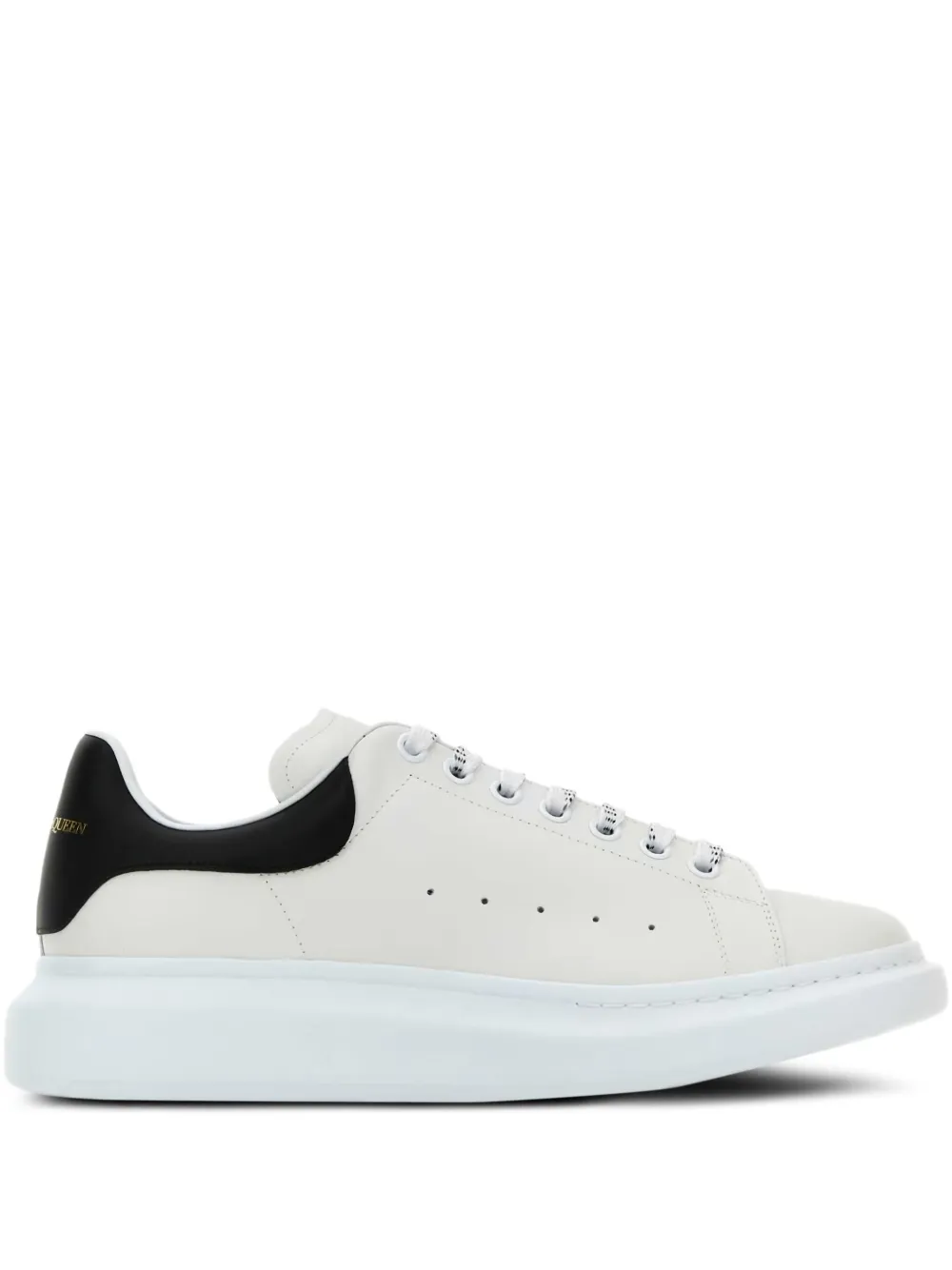 Alexander McQueen Leren sneakers Wit