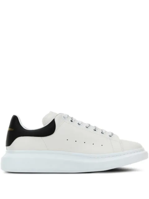Alexander McQueen logo-detail leather sneakers