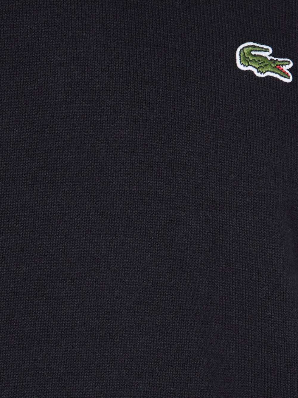 Lacoste Man Sweater Midnight Blue Size L Cashmere, Wool In Black