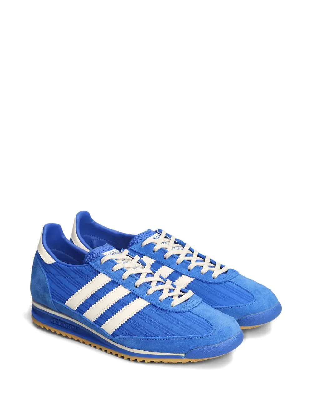 Adidas Originals Sl 72 Og Sneakers In Blue Suede And Fabric In Blue