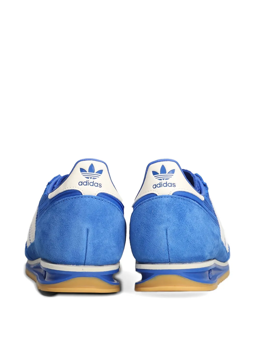 Adidas Originals Sl 72 Og Sneakers In Blue Suede And Fabric In Blue