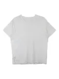 ALEXANDER DIGENOVA Tape Seam Logo T-shirt - White