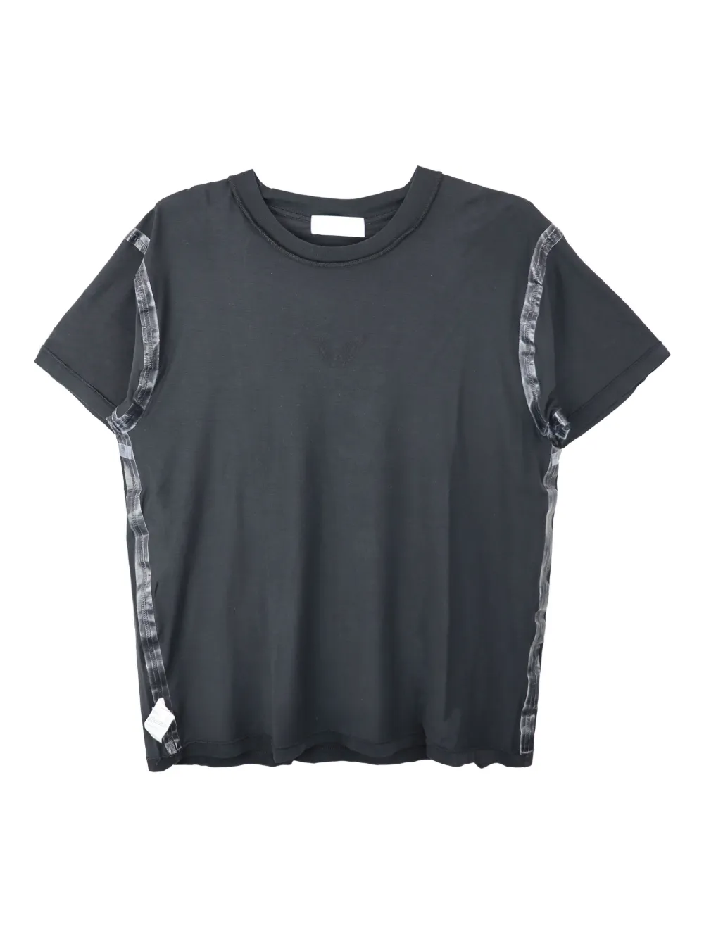ALEXANDER DIGENOVA Tape Seam Logo T-shirt | Black | Image 1