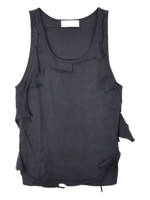 ALEXANDER DIGENOVA Taped Seam ribbed tank top