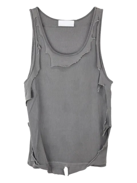 ALEXANDER DIGENOVA Taped Seam ribbed tank top