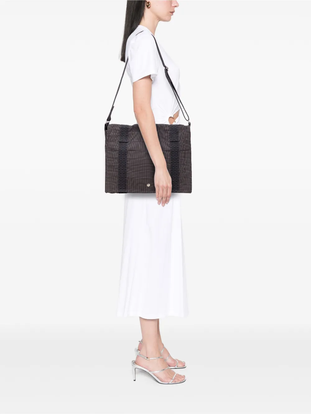 Hermès Pre-Owned 20th Century Canvas Herline Messenger crossbody bag | Pre-Owned | Image 2