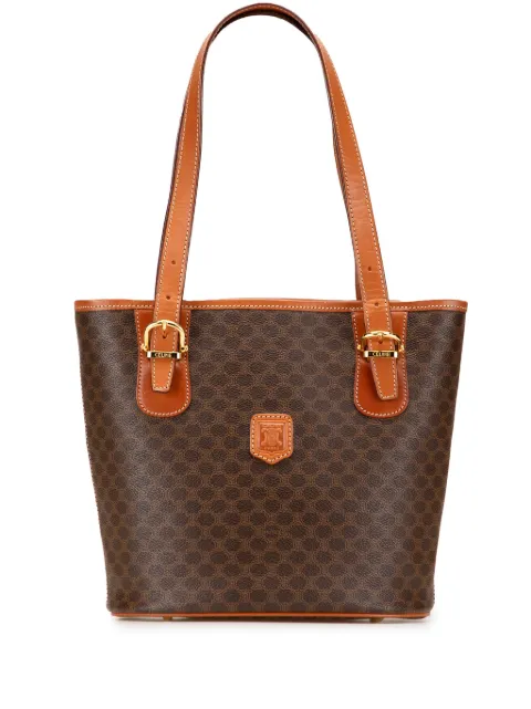 Celine Pre-Owned 1996 Macadam Coated Canvas tote bag