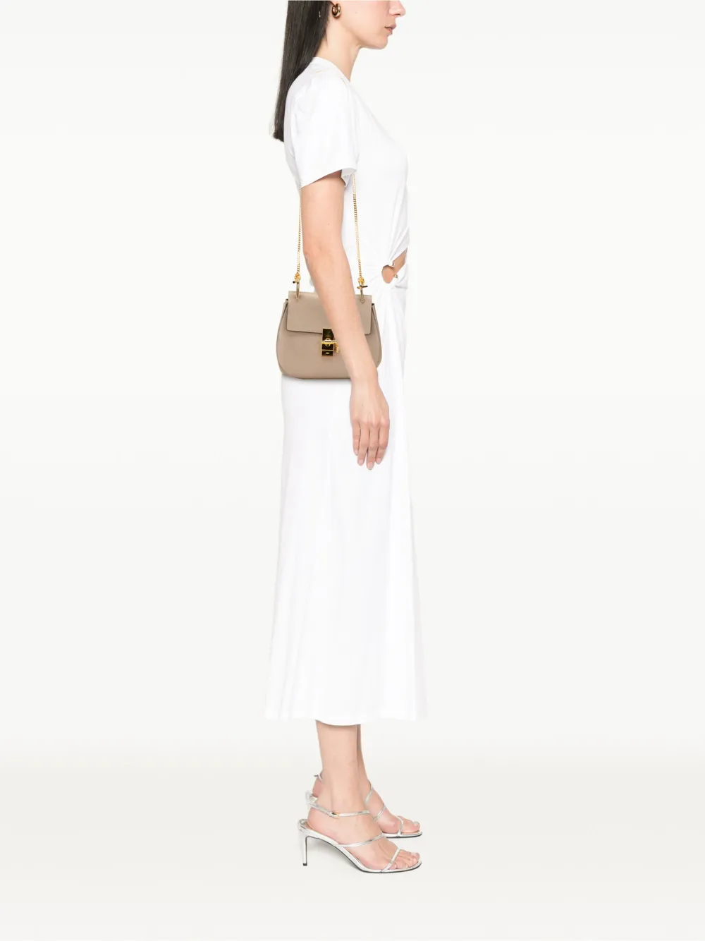 Chloé Pre-Owned 2000-2002 Small Leather Drew crossbody bag | Pre-Owned | Image 2