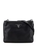 Prada Pre-Owned 2015-2025 Vitello Phenix Double Zip crossbody bag - Black