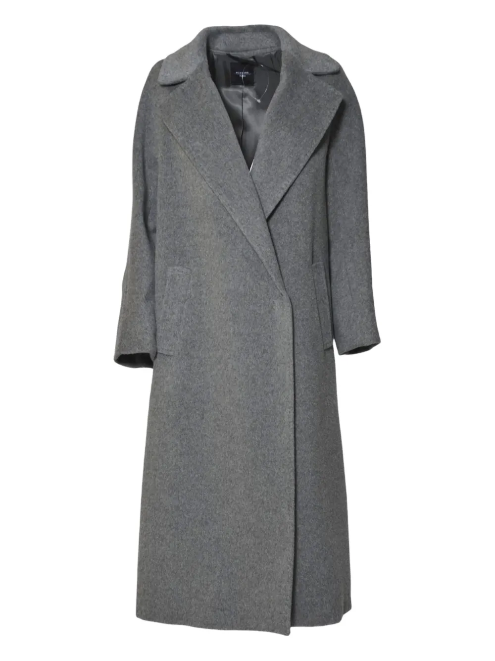 Weekend Max Mara belted notched-lapel coat | Grey | Image 1