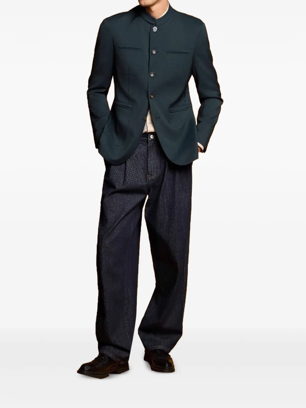 Shanghai Tang five-button wool blazer | Blazers | Image 2