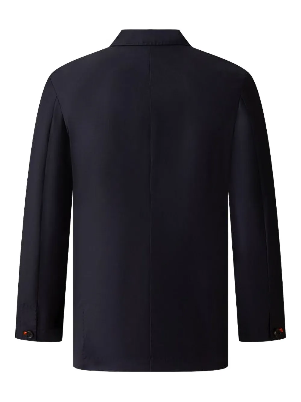 Shanghai Tang Two-button Patch-pockets Blazer In Blue