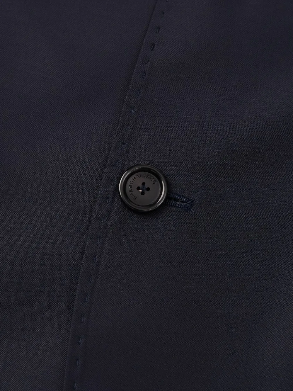 Shanghai Tang Two-button Patch-pockets Blazer In Blue