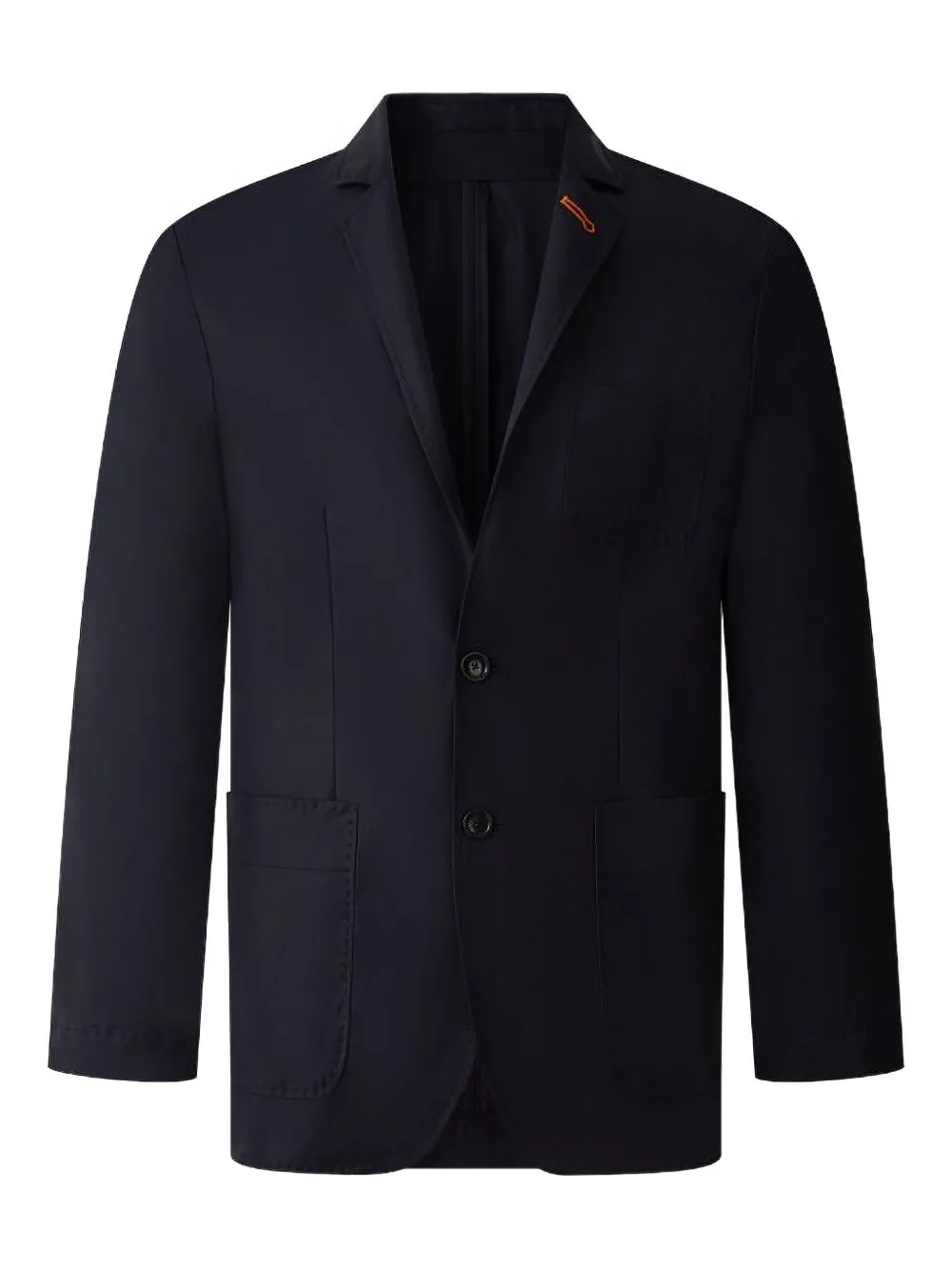 Shanghai Tang two-button patch-pockets blazer | Blue | Image 1